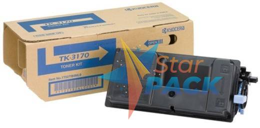 Toner Original Kyocera Black pentru ECOSYS P3050|P3055|P3060|P3150|P3155|P3260|M3860, 15.5K