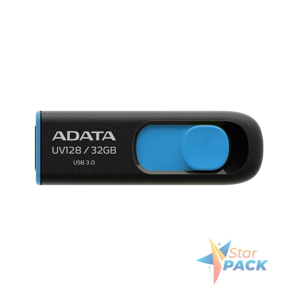 USB 3.0 32GB ADATA   UV128 Black&Blue