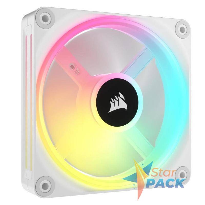 Ventilator CR iCUE LINK QX120 RGB WHITE