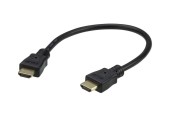 0.3M HDMI 2.0 Cable M/M 30AWG Black