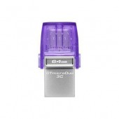 64GB DataTraveler microDuo 3C 200MB/s dual USB-A + USB-C