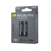 Acumulatori GP Batteries, ReCyko Pro 2100mAh AA 1.2V NiMH, paper box 2 buc. 
