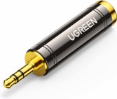 ADAPTOR audio Ugreen, AV168 jack 3.5 mm la 6.35 mm, negru - 6957303867110