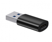 ADAPTOR Baseus Ingenuity Series Mini OTG, USB 3.1 to USB Type-C, corp metalic, negru  - 6932172605797