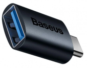 ADAPTOR Baseus Ingenuity Series Mini OTG, USB Type-C to USB 3.1, corp metalic, albastru  - 6932172605650