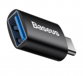 ADAPTOR Baseus Ingenuity Series Mini OTG, USB Type-C to USB 3.1, corp metalic, negru  - 6932172605643