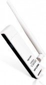 ADAPTOR RETEA TP-LINK , extern wireless 2.4 GHz, USB 2.0, port, 150 Mbps, antena externa detasabila x 1