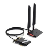 ADAPTOR RETEA TP-LINK, BE9300 Wi-Fi 7 Bluetooth 5.4 PCIe Adapter, 9300 Mbps, WI-FI 7 si Bluetooth 5.4, antena externa x 2
