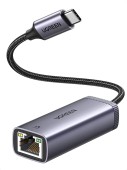 ADAPTOR RETEA Ugreen, CM483 extern, USB Type-C la port Gigabit RJ-45, gri