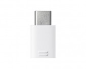 Adaptor USB smartphone Samsung, USB Type-C la Micro-USB, alb