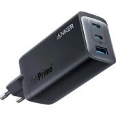 Alimentator retea Anker, 737, 120W, 2 x USB-C, 1 x USB-A, negru,  - 0194644099053