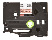 Banda laminata Original Brother Black on Orange fl. pentru D600|E500|E550|H500|P700|P710|P750|330|350|520|580|1400|1500|1600|1650|2200|2300|2310|2400|2430|2500|2600|2610|2700|2710|2730|2730|7500|7600, 24mm, incl.TV 0 RON