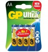 Baterie GP Batteries, Ultra+ Alcalina AA 1.5V alcalina, blister 4 buc. 