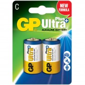 Baterie GP Batteries, Ultra+ Alcalina C 1.5V alcalina, blister 2 buc. 
