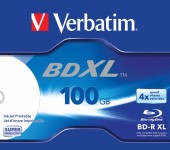 BD-R XL VERBATIM 100GB, viteza 4x, 1 buc, Jewel case, 