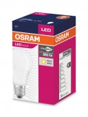 BEC LED Osram, soclu E27, putere 8.5W, forma clasic, lumina alb calda, alimentare 220 - 240 V