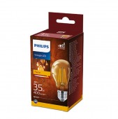 BEC LED Philips, soclu E27, putere 4W, forma clasic, lumina alb calda, alimentare 220 - 240 V