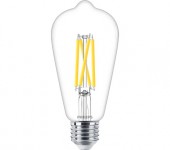 BEC LED Philips, soclu E27, putere 5.9W, forma lumanare, lumina alb calda, alimentare 220 - 240 V