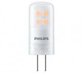 BEC LED Philips, soclu G4, putere 1.8W, forma capsula, lumina alb calda, alimentare 220 - 240 V