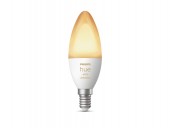 BEC smart LED Philips, soclu E14, putere 4W, forma lumanare, lumina alb calda, alb rece, alimentare 220 - 240 V