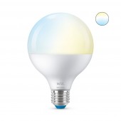 BEC smart LED Philips, soclu E27, putere 11W, forma sferic, lumina toate nuantele de alb, alimentare 220 - 240 V