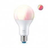 BEC smart LED Philips, soclu E27, putere 13W, forma clasic, lumina multicolora, alimentare 220 - 240 V