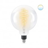 BEC smart LED Philips, soclu E27, putere 6.5W, forma sferic, lumina alb calda, alb rece, alimentare 220 - 240 V