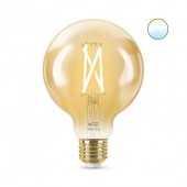 BEC smart LED Philips, soclu E27, putere 6.7W, forma sferic, lumina toate nuantele de alb, alimentare 220 - 240 V
