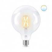 BEC smart LED Philips, soclu E27, putere 7W, forma sferic, lumina alb calda, alb rece, alimentare 220 - 240 V