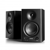 BOXE EDIFIER 2.0, RMS:  42W, studio monitor, volum, bass, treble, intrare jack 6.35 TRS balanced, RCA, iesire casti, black