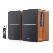 BOXE EDIFIER 2.0, RMS:  42W, telecomanda wireless, volum, bass, treble, sub-out, brown