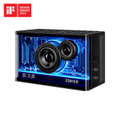BOXE EDIFIER Gaming desktop, RMS: 40W, Bluetooth 5.3, USB-C, USB-A, AUX, EQs preset 3 moduri, RGB 7 culori, GaN charger 35W, white