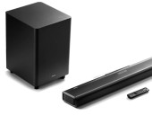 BOXE EDIFIER soundbar, BT 5.0, RMS: 175W, woofer 8 inch, bass 2.75, inalte 0.75,frecv.raspuns 45Hz-20KHz, HDMI eARC/HDMI/AUX/optic/coax, wireless,dim850x70x120mm, grey