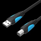 Cablu adaptor Vention, USB B la USB A, 8m, 480 Mbps, PVC, negru,  - 6922794732605