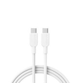Cablu alimentare si date Anker, USB Type-C la USB Type-C, 0.9m, 480 Mbps, 240W, braided, alb,  -0194644173524