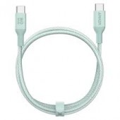 Cablu alimentare si date Anker, USB Type-C la USB Type-C, 1.8m 140W, invelis nylon bio, verde,  - 0194644125585