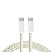 CABLU alimentare si date Baseus Dynamic 3, Fast Charging Data Cable pt. smartphone, USB Type-C la USB Type-C 100W, 1m, galben  - 6932172651633