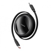CABLU alimentare si date Baseus Free2Draw Mini, Fast Charging Data Cable pt. smartphone, retractabil, USB Type-C la USB Type-C 100W, 1m, negru  - 6932172647537