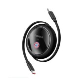 CABLU alimentare si date Baseus Free2Pull Mini, Fast Charging Data Cable pt. smartphone, retractabil, USB Type-C la USB Type-C 100W, 1.5m, negru  - 6932172668648