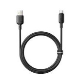 CABLU alimentare si date Baseus Pudding, Fast Charging Data Cable pt. smartphone, USB la USB Type-C 3A, 1m, negru  - 6932172692612