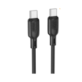 CABLU alimentare si date Borofone BX113, Fast Charging Data Cable pt. smartphone, USB Type-C la USB Type-C, 60W 3A, 3m, negru