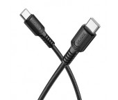 CABLU alimentare si date Borofone BX116, Fast Charging Data Cable pt. smartphone, USB Type-C la USB Type-C, 60W, 1m, negru