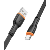 CABLU alimentare si date Borofone BX118, Charging Data Cable pt. smartphone, USB la USB Type-C, 3A, 1m, negru