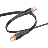 CABLU alimentare si date Borofone BX118, Charging Data Cable pt. smartphone, USB Type-C la USB Type-C, 60W 3A, 1m, negru