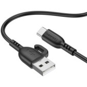 CABLU alimentare si date Borofone BX91, Fast Charging Data Cable pt. smartphone, USB la USB Type-C, 3A, 1m, negru