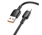 CABLU alimentare si date Borofone BX93, Fast Charging Data Cable pt. smartphone, USB la USB Type-C 100W, 1m, negru