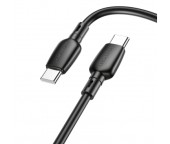 CABLU alimentare si date Borofone BX93, Fast Charging Data Cable pt. smartphone, USB Type-C la USB Type-C, 60W 3A, 1m, negru