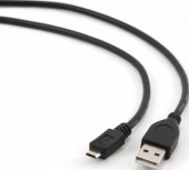 CABLU alimentare si date SPACER, pt. smartphone, USB 2.0 la Micro-USB 2.0, 1.8m, black