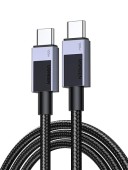 CABLU alimentare si date Ugreen, L512, Fast Charging Data Cable pt. smartphone, USB Type-C la USB Type-C 100W, 1m, negru - 6941876240630