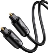 CABLU audio Ugreen, AV122 optic Toslink la Toslink, 1m, conectori auriti, negru - 6957303878901